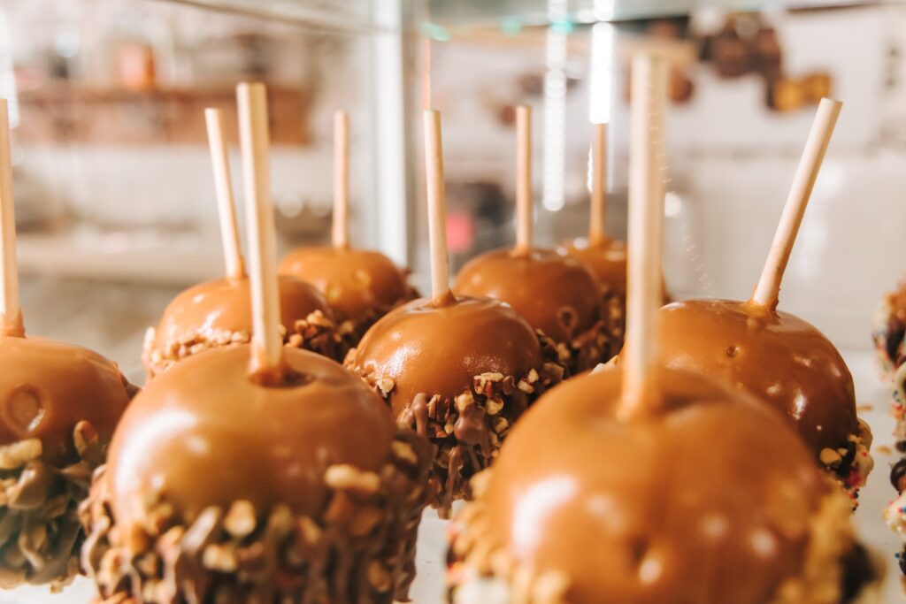 Caramel Apples for Autumn