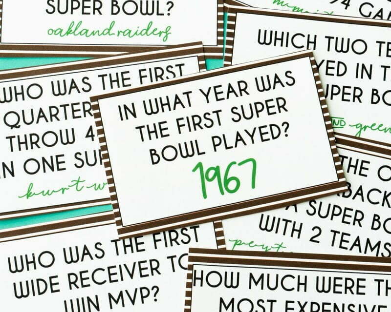 Football Trivia - Howard's House Cleaning Referral Agency Inc.