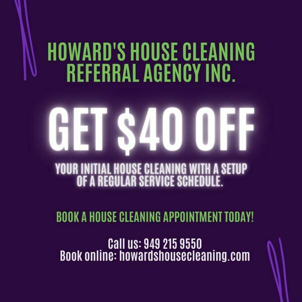 Here's our Christmas Cleaning special offer of $40 off.